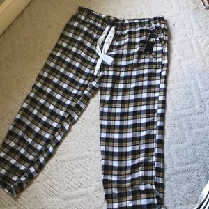 New Orleans Saints women plaid pajama pants